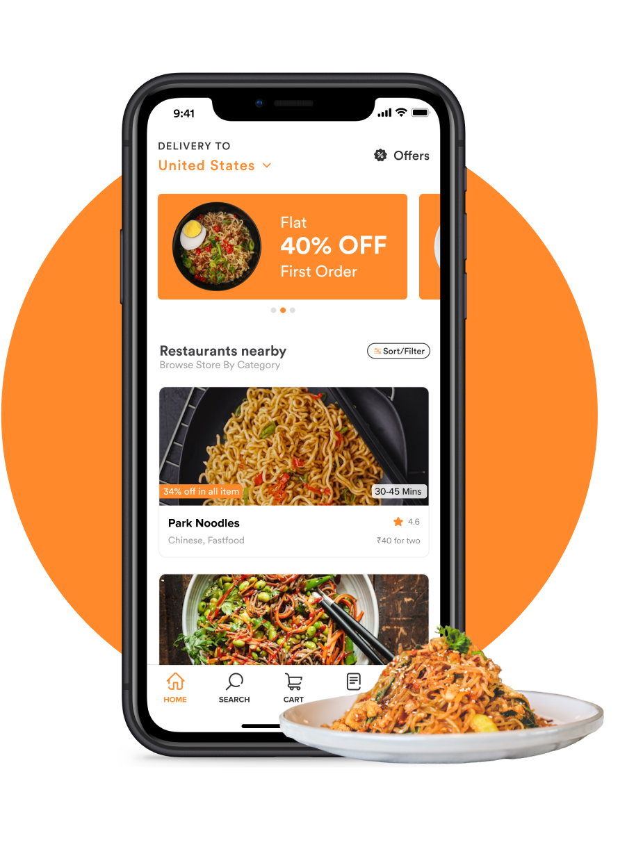 Chownow Alternative App Interface